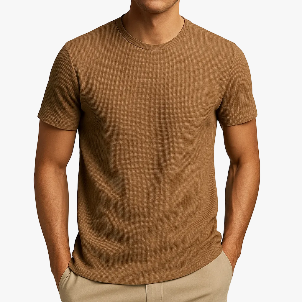 mens-casual-waffle-knit-blend-t-shirt-with-crew-neck-and-short-sleeves-1