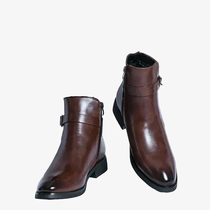 mens-dress-synthetic-ankle-boots-with-side-zipper-and-buckle-1