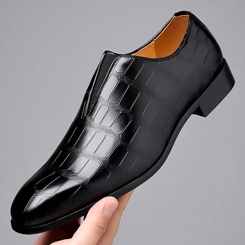 mens-dress-synthetic-loafers-with-croc-embossing-and-elastic-gore-2