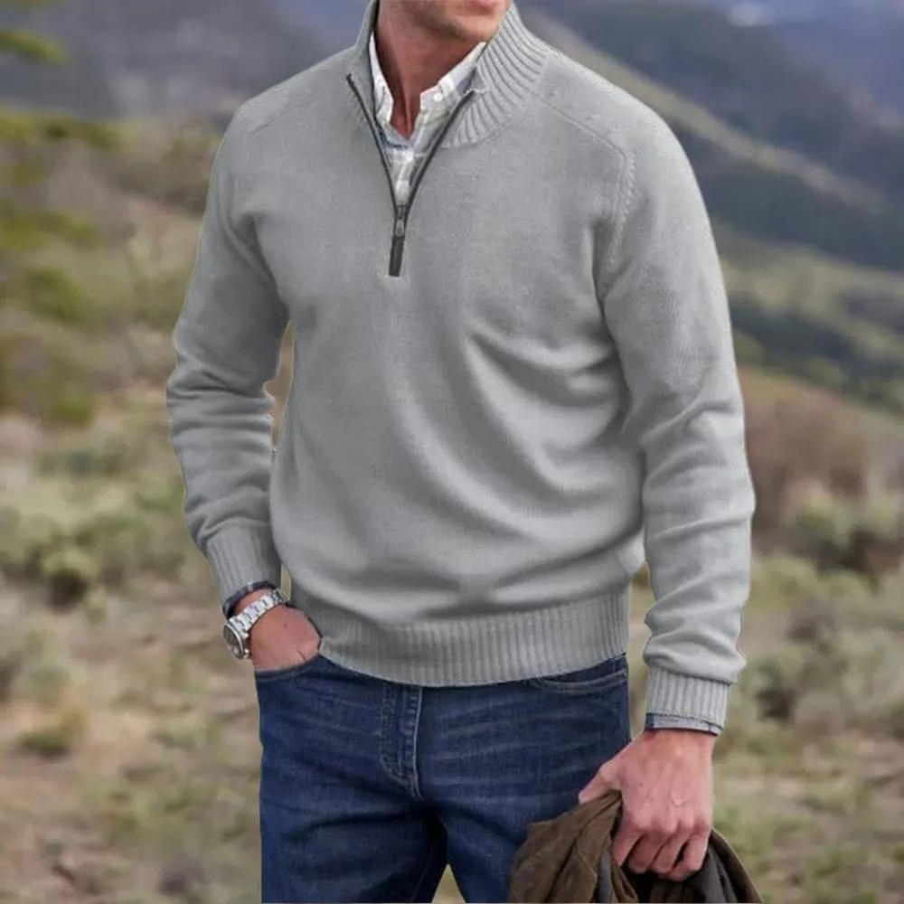mens-knit-pullover-sweater-with-half-zip-and-ribbed-collar-2