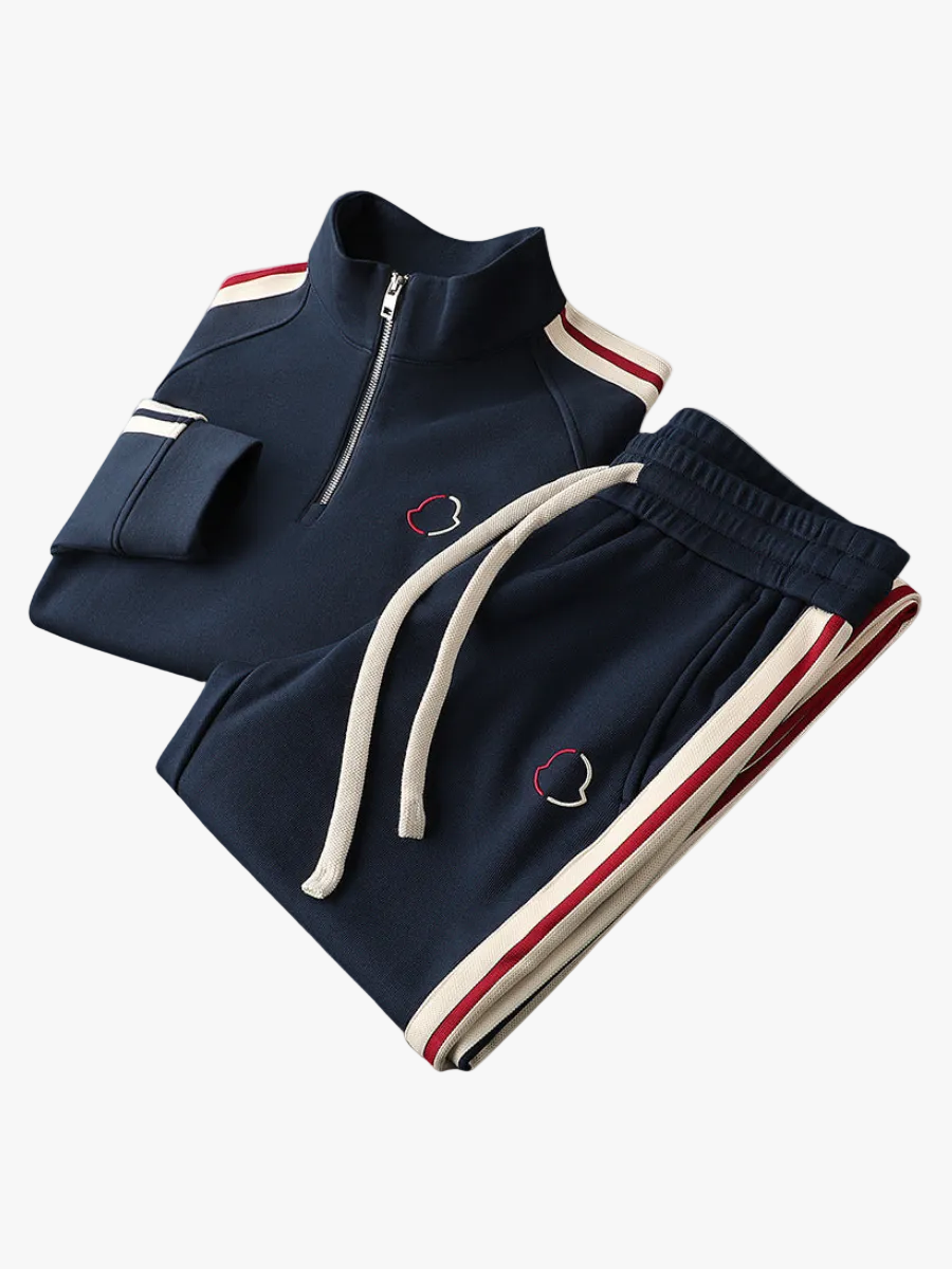 mens-knit-tracksuit-with-half-zip-collar-and-stripe-trim-1