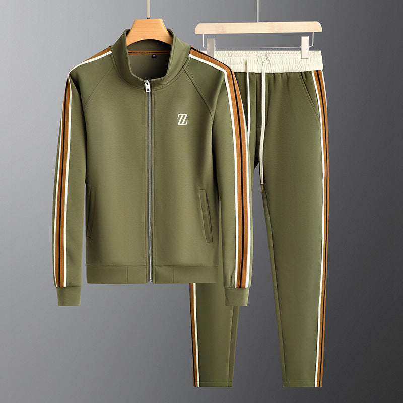 mens-knit-tracksuit-with-zip-jacket-and-side-stripes-3