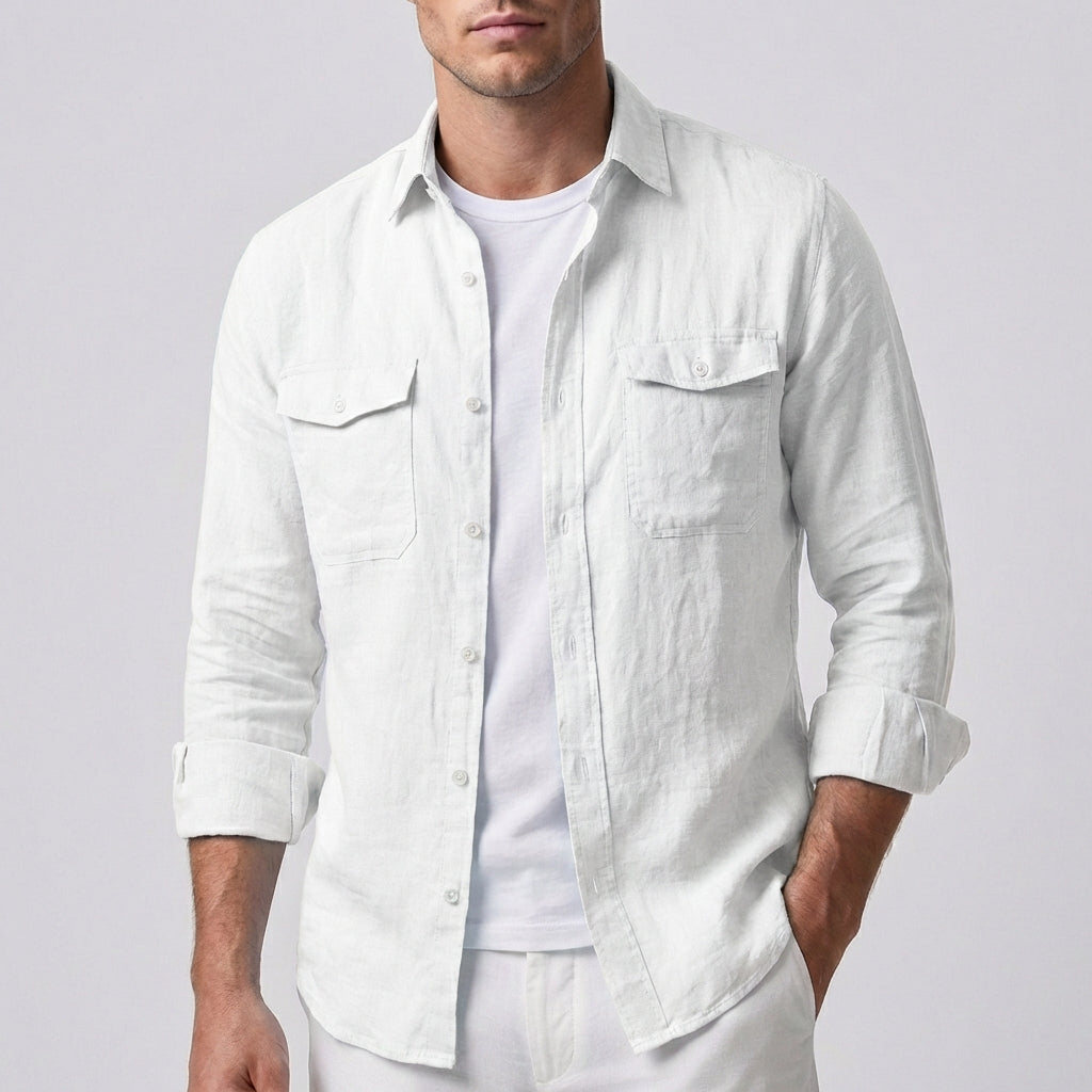 mens-linen-button-front-shirt-with-point-collar-and-flap-pockets-2