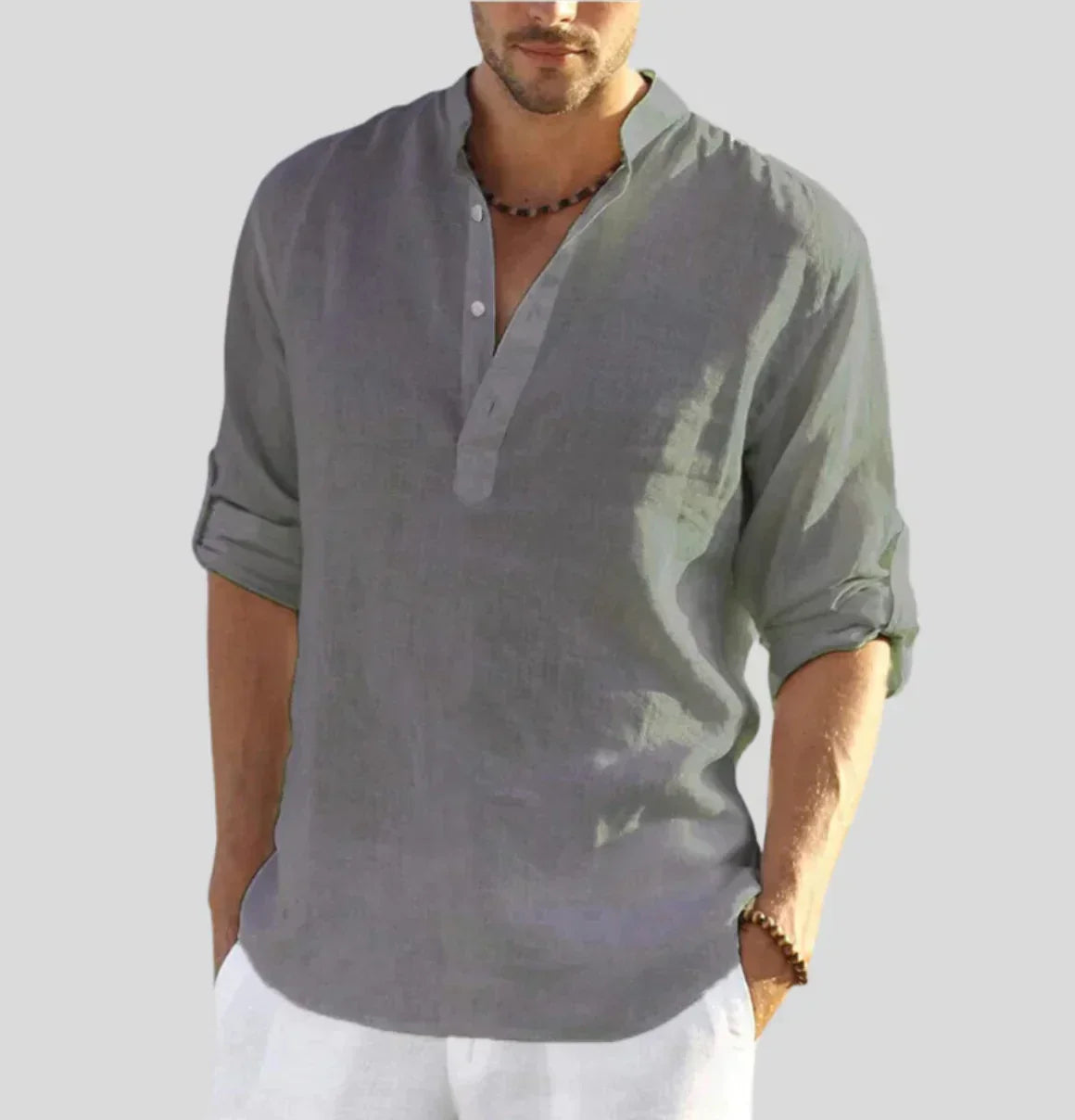 mens-linen-shirt-with-band-collar-and-half-placket-3