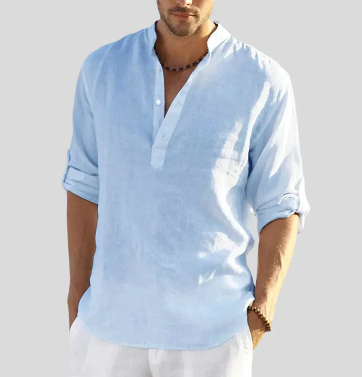 mens-linen-shirt-with-band-collar-and-half-placket-5