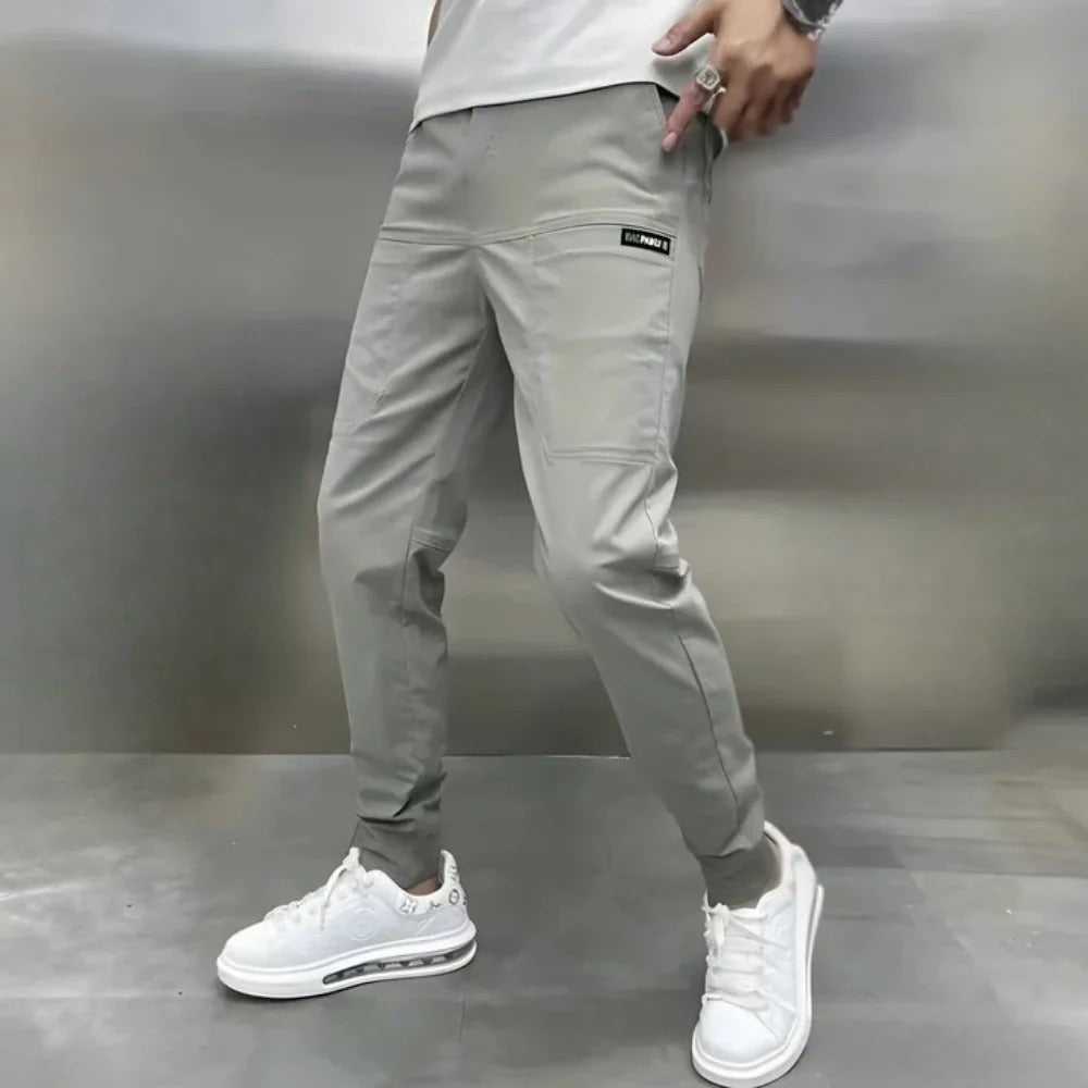 mens-woven-cargo-jogger-pants-with-elastic-waist-and-zip-pocket-2