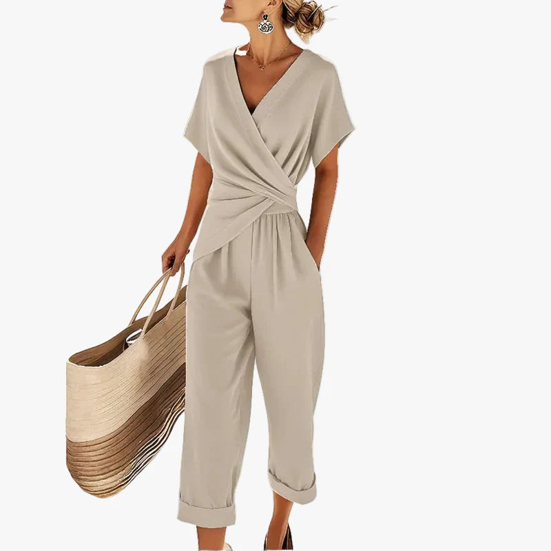 womens-casual-woven-jumpsuit-with-wrap-v-neck-and-cuffed-hems-1