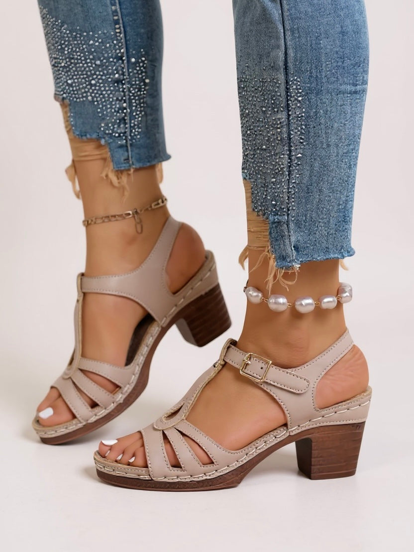womens-faux-sandals-with-block-heel-and-buckle-strap-6