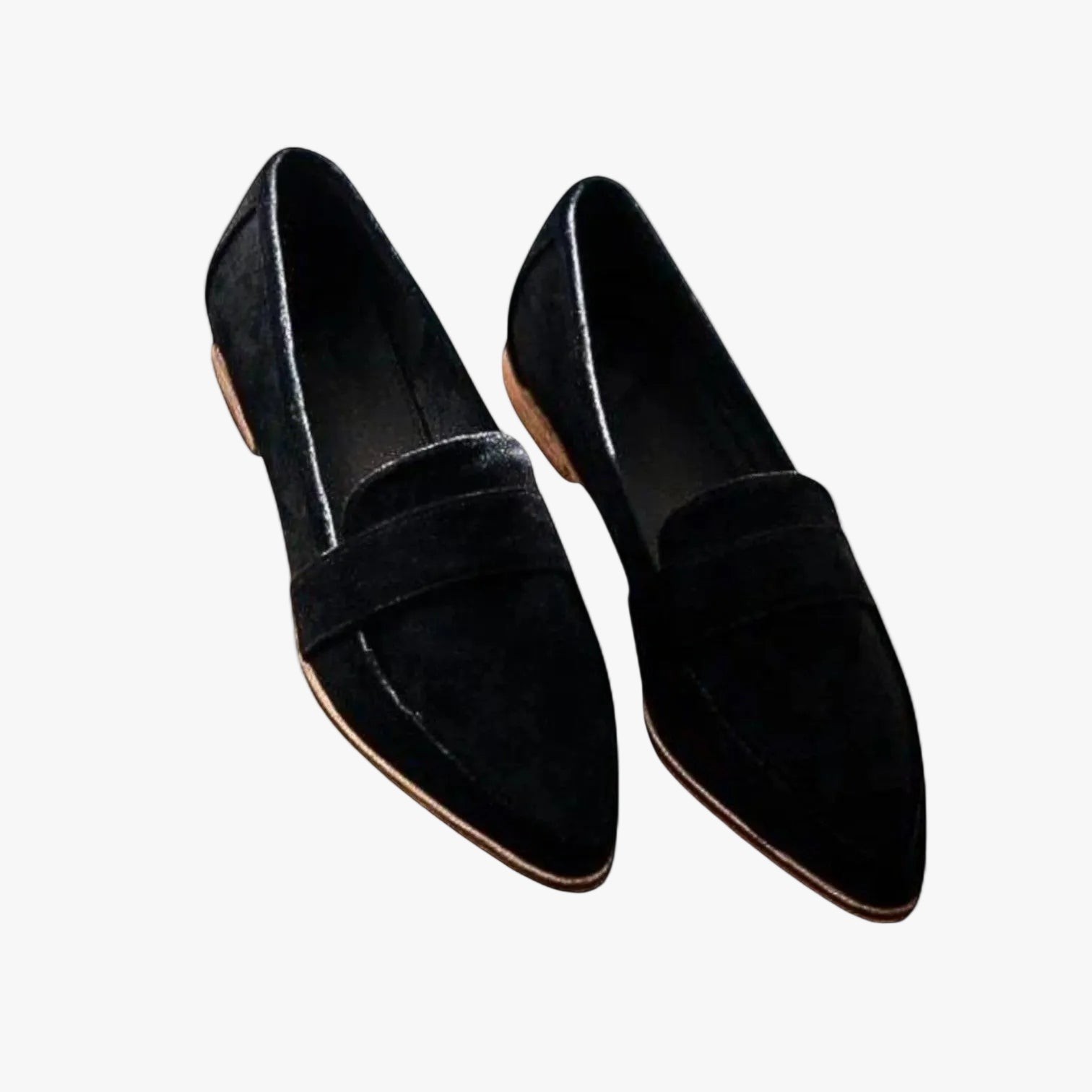womens-faux-suede-loafers-with-pointed-toe-and-vamp-strap-1