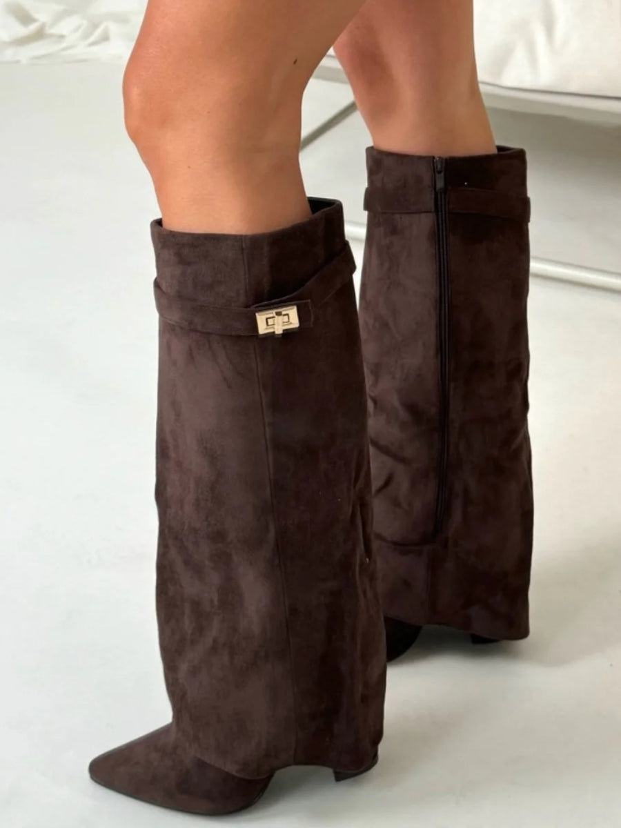 womens-faux-thigh-high-boots-with-buckle-and-side-zipper-12