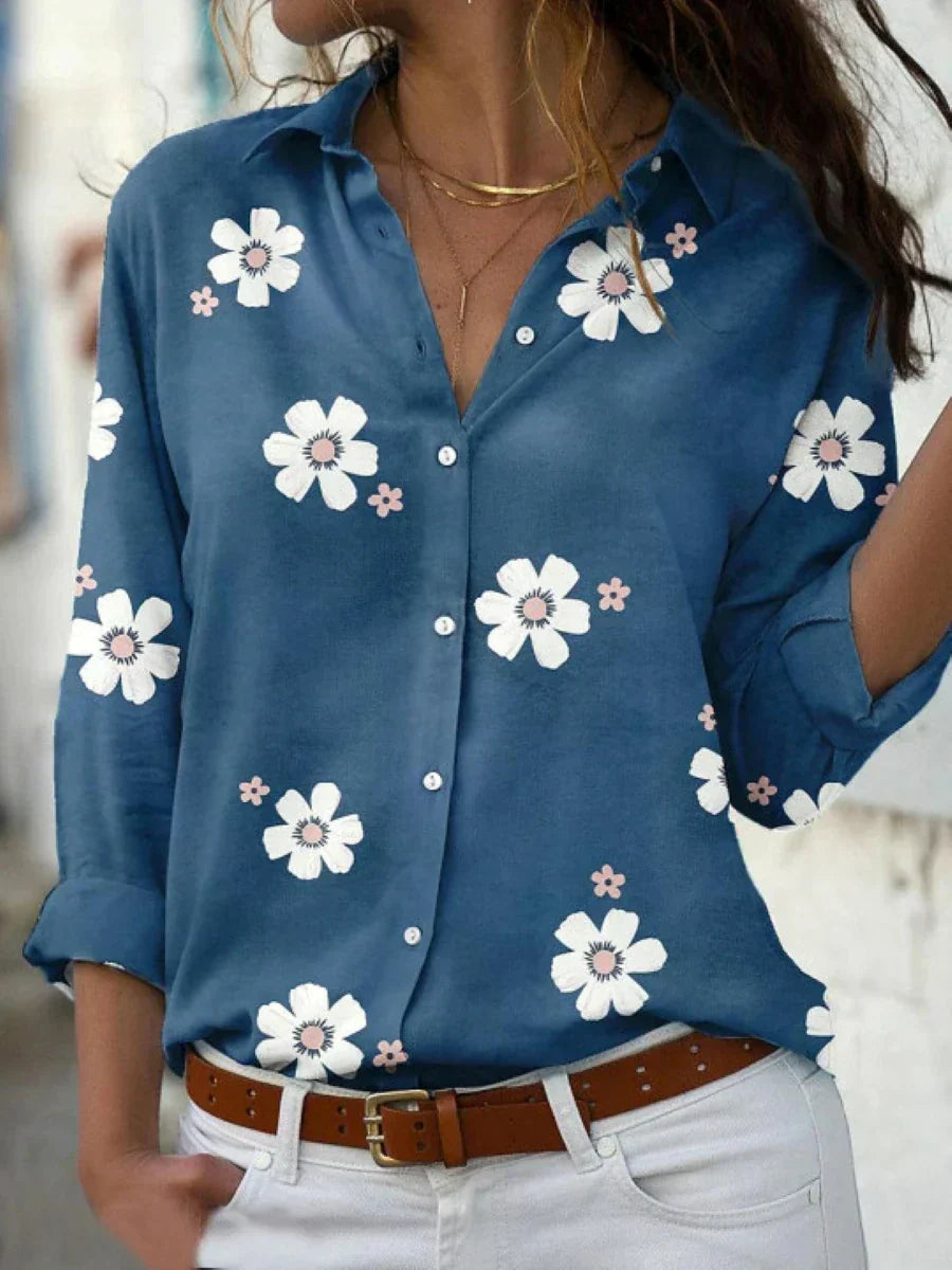womens-floral-woven-blouse-with-button-front-and-roll-tab-sleeves-3