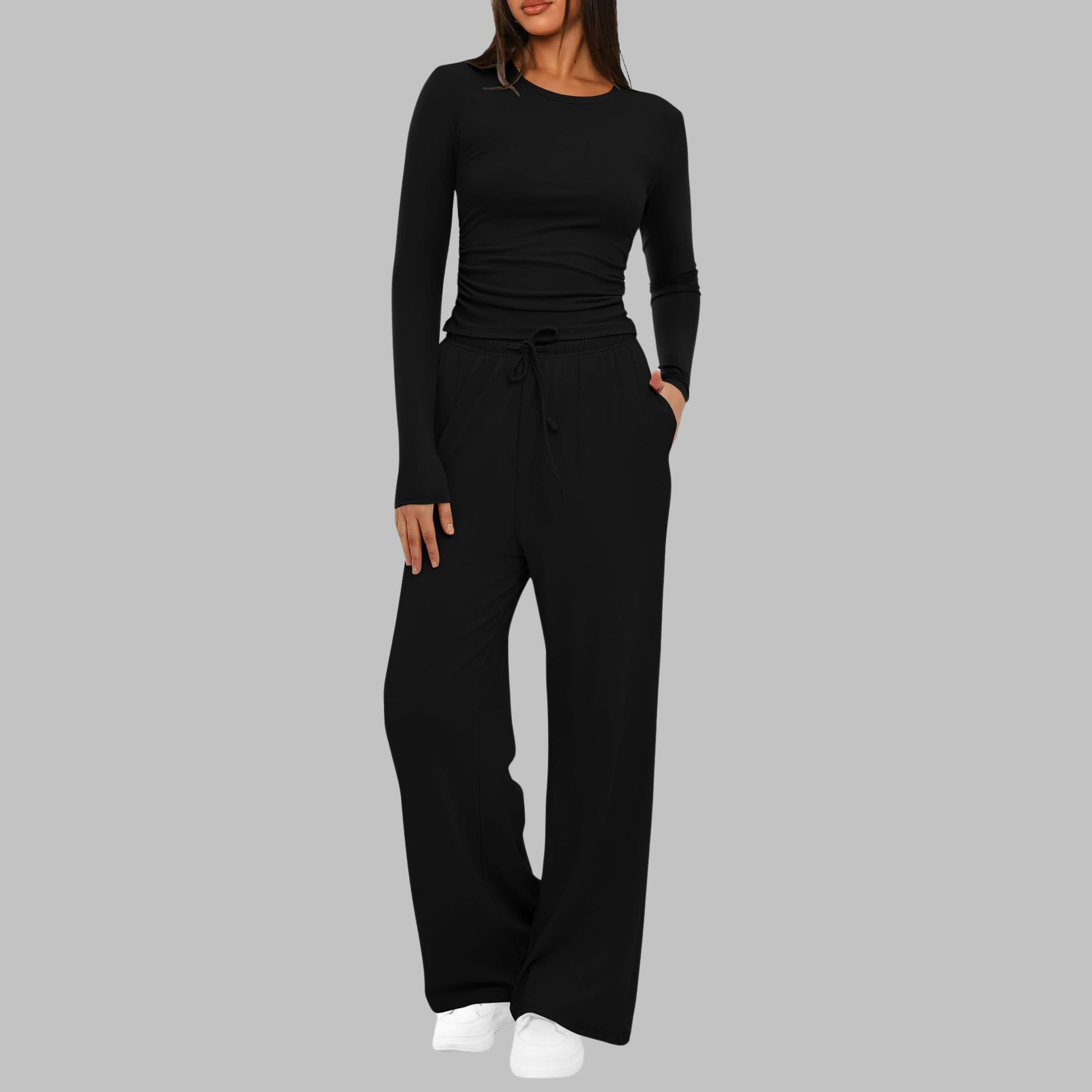 womens-knit-loungewear-set-with-crew-neck-and-drawstring-pants-3