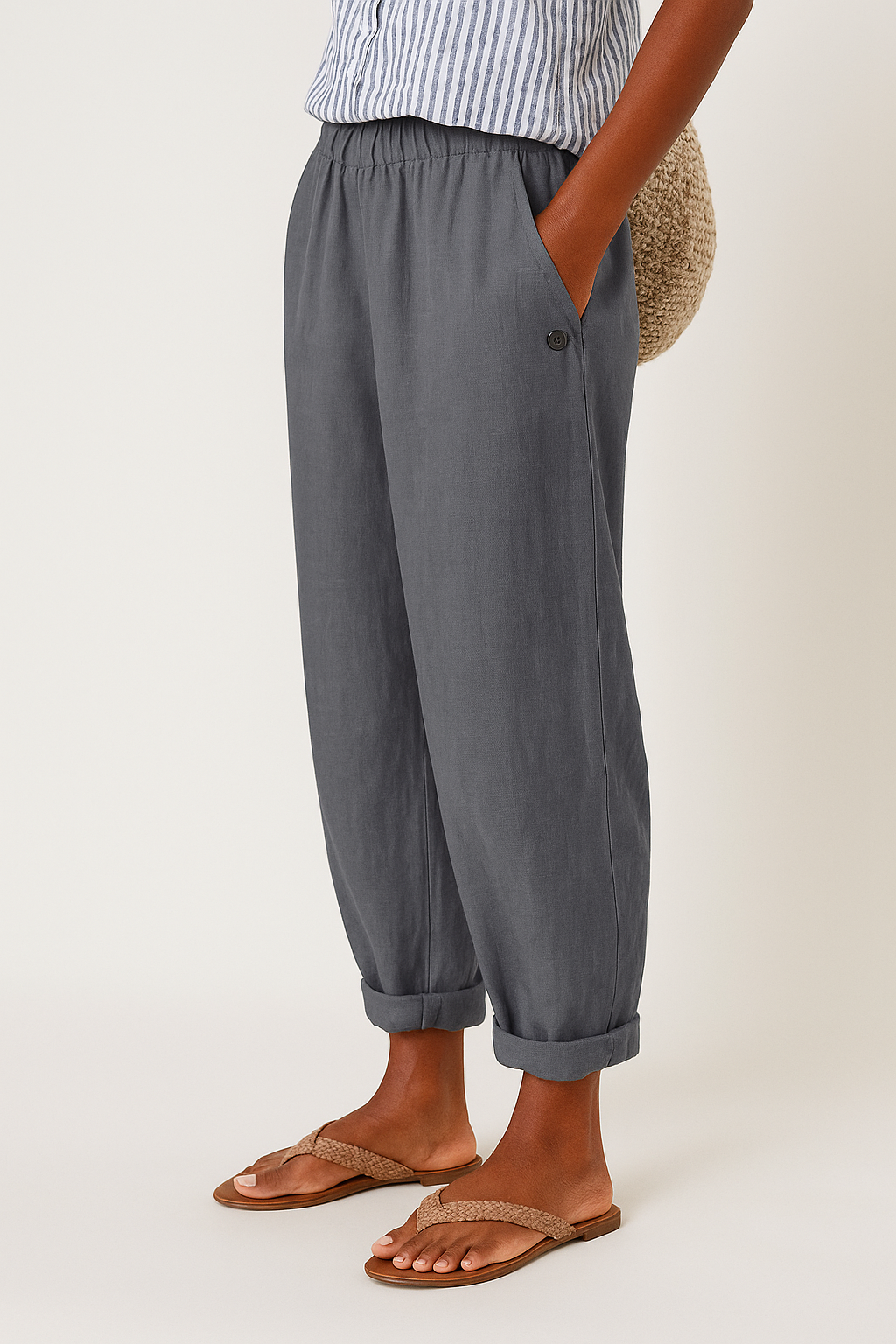womens-linen-blend-pants-with-elastic-waist-and-rolled-cuffs-5