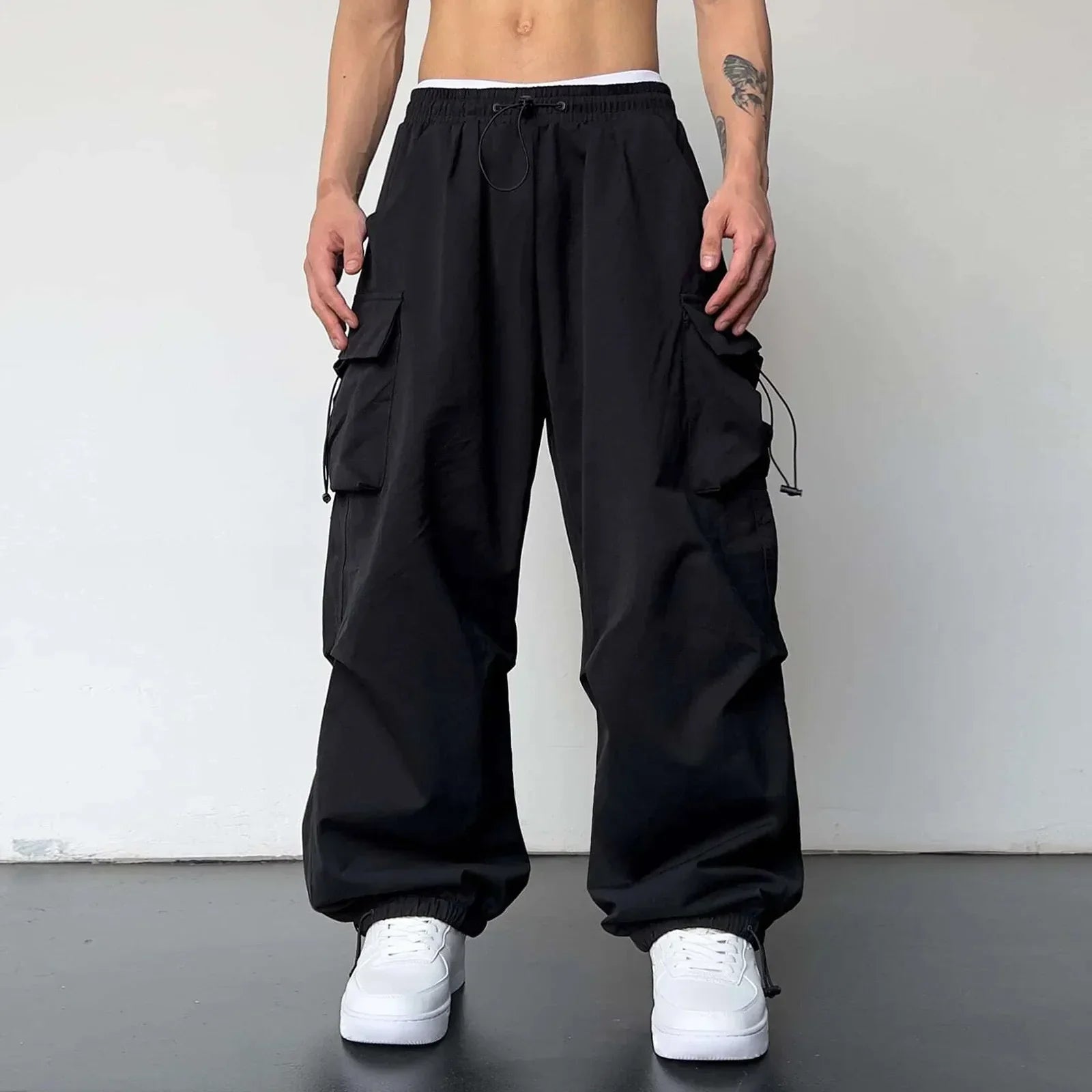 mens-casual-woven-cargo-pants-with-drawstring-and-toggle-hems-7