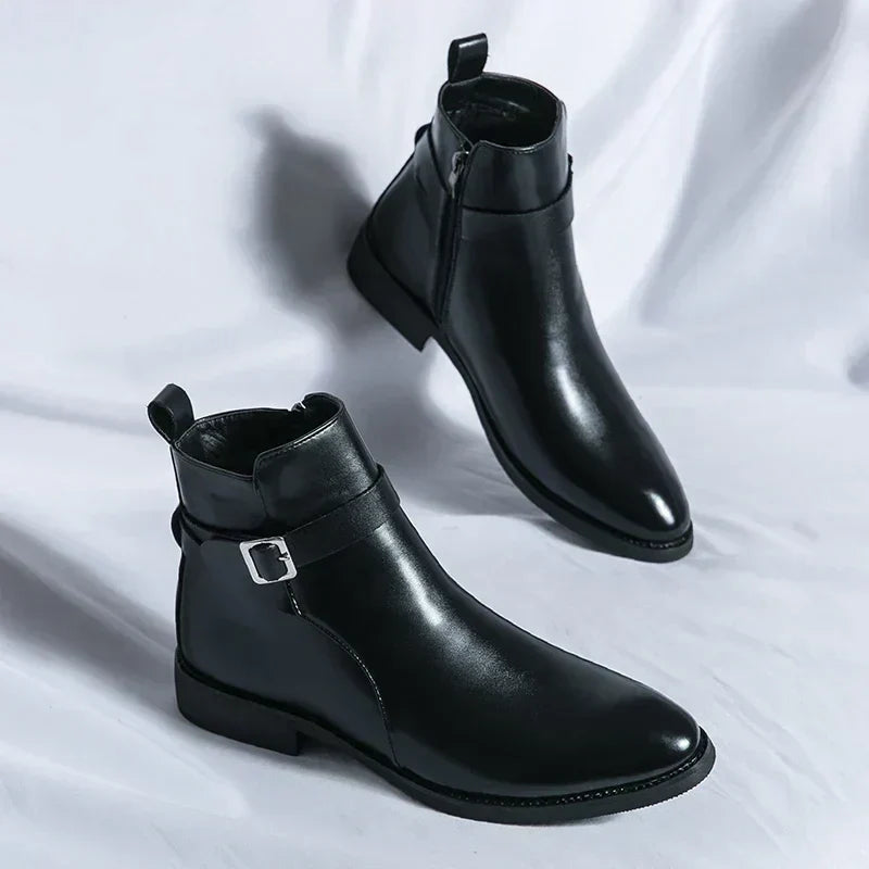 mens-dress-synthetic-ankle-boots-with-side-zipper-and-buckle-18