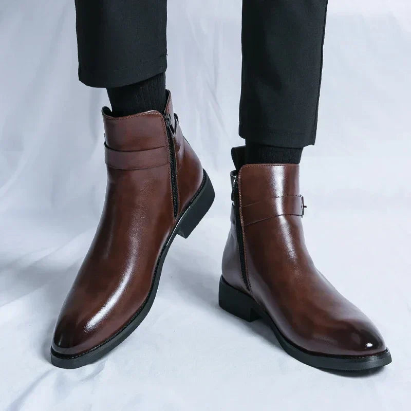 mens-dress-synthetic-ankle-boots-with-side-zipper-and-buckle-6