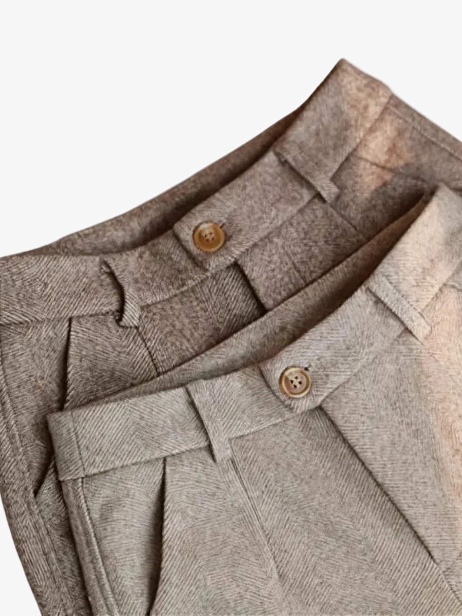 mens-herringbone-woven-pants-with-front-pleats-and-tab-cuffs-1