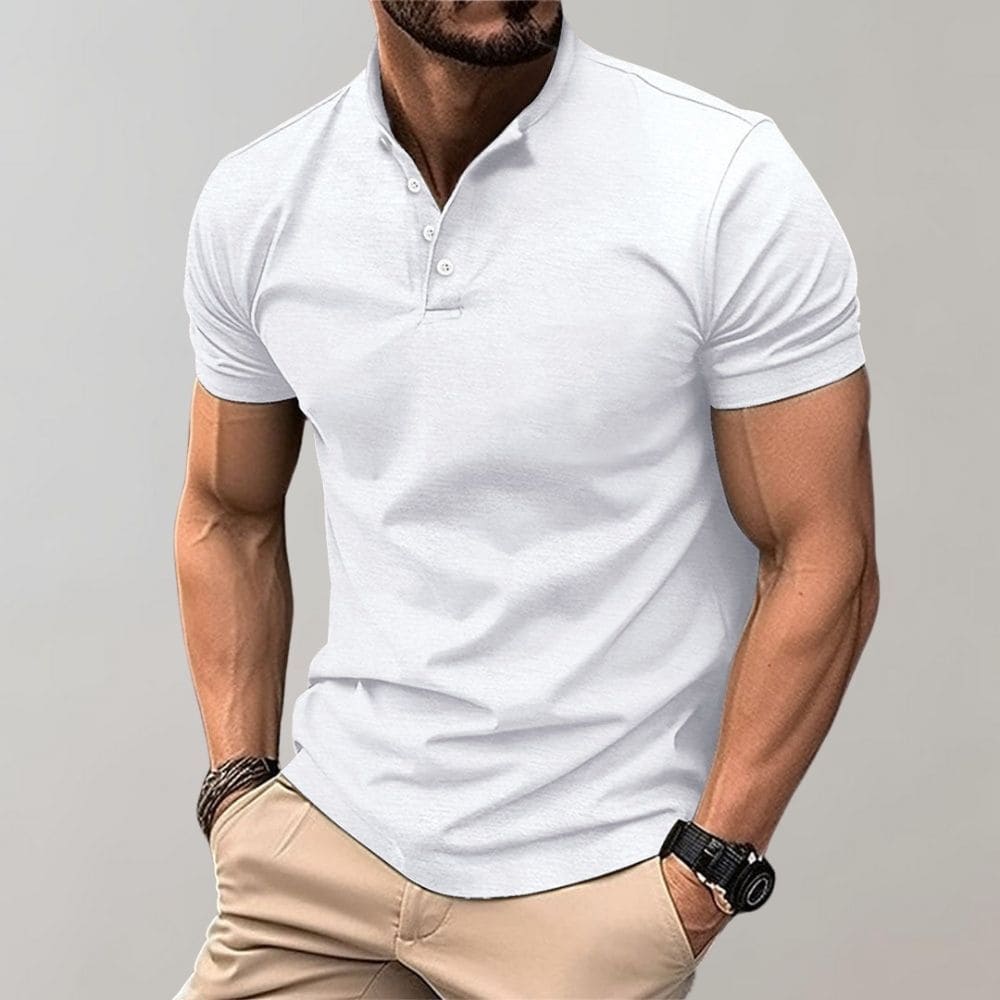 mens-knit-polo-shirt-with-stand-collar-and-three-button-placket-2