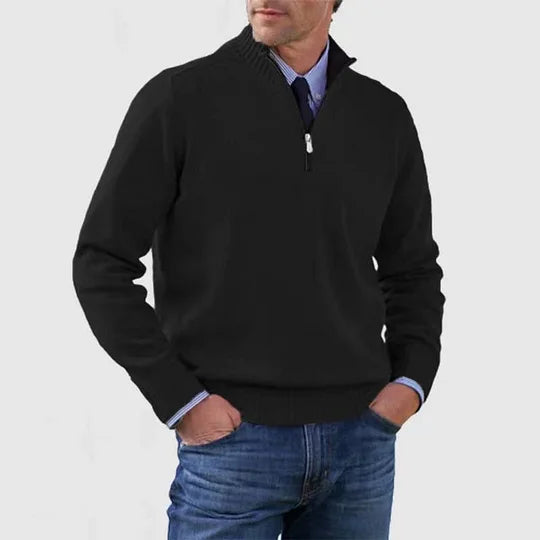 mens-knit-pullover-sweater-with-half-zip-mock-neck-6