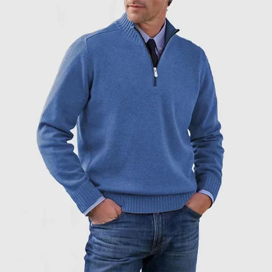 mens-knit-pullover-sweater-with-half-zip-mock-neck-7