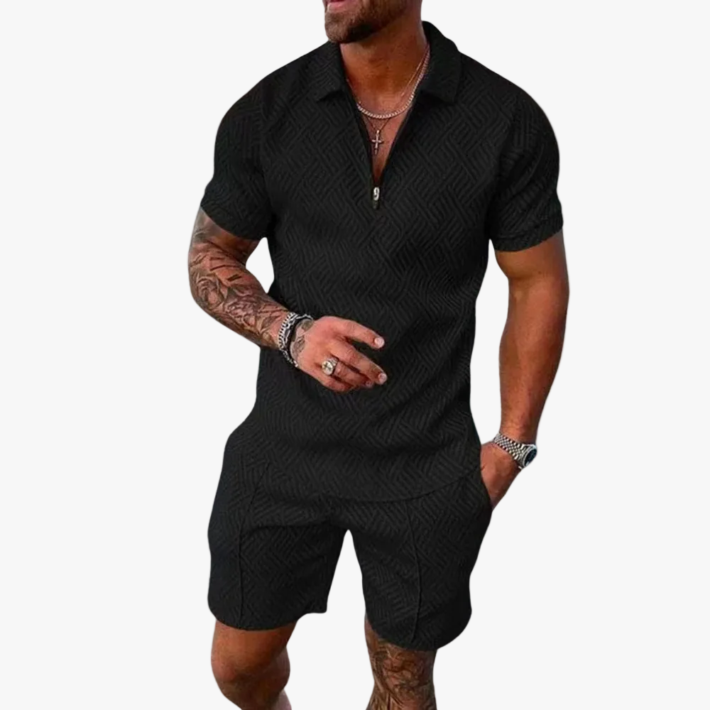 mens-knit-short-set-with-zip-polo-and-geometric-pattern-1