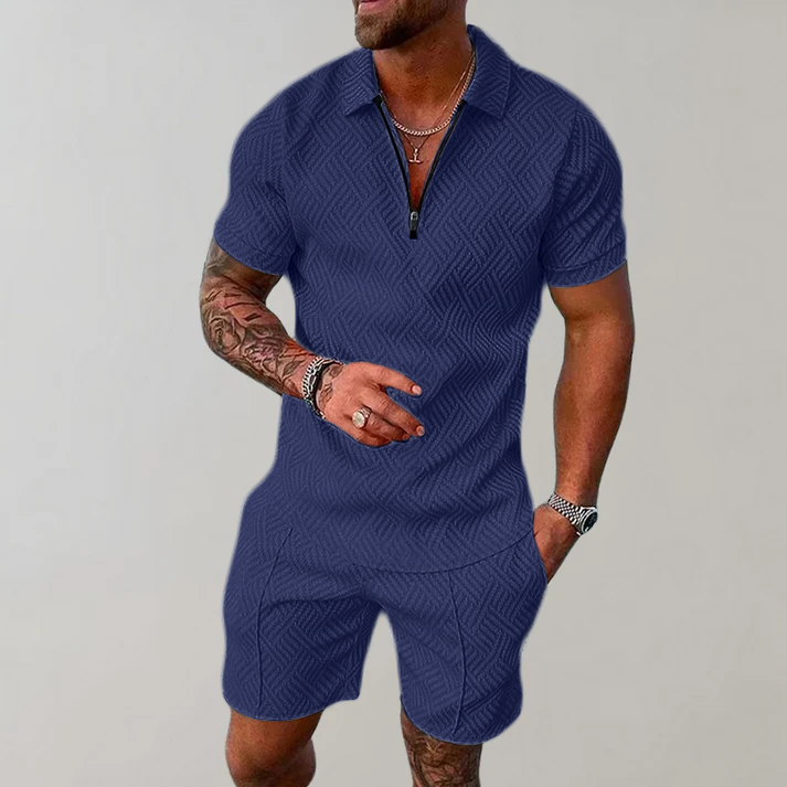 mens-knit-short-set-with-zip-polo-and-geometric-pattern-5