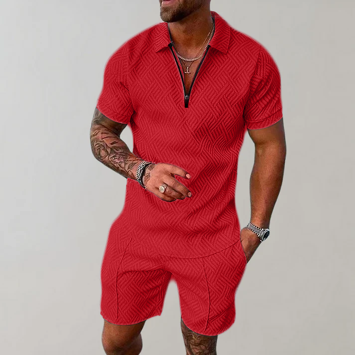 mens-knit-short-set-with-zip-polo-and-geometric-pattern-6