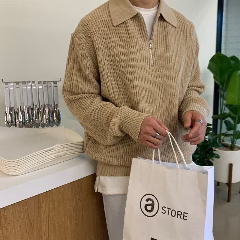 mens-knit-sweater-with-quarter-zip-and-spread-collar-4