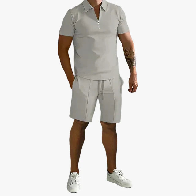 mens-knit-two-piece-set-with-zip-polo-and-drawstring-shorts-1