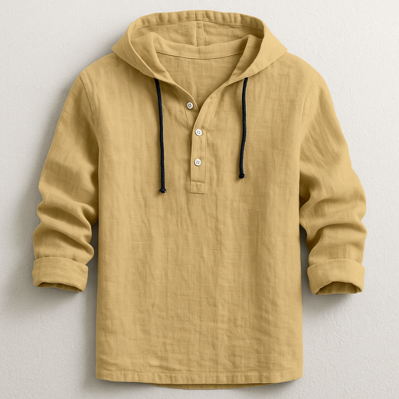 mens-linen-hooded-shirt-with-button-placket-and-drawcords-2