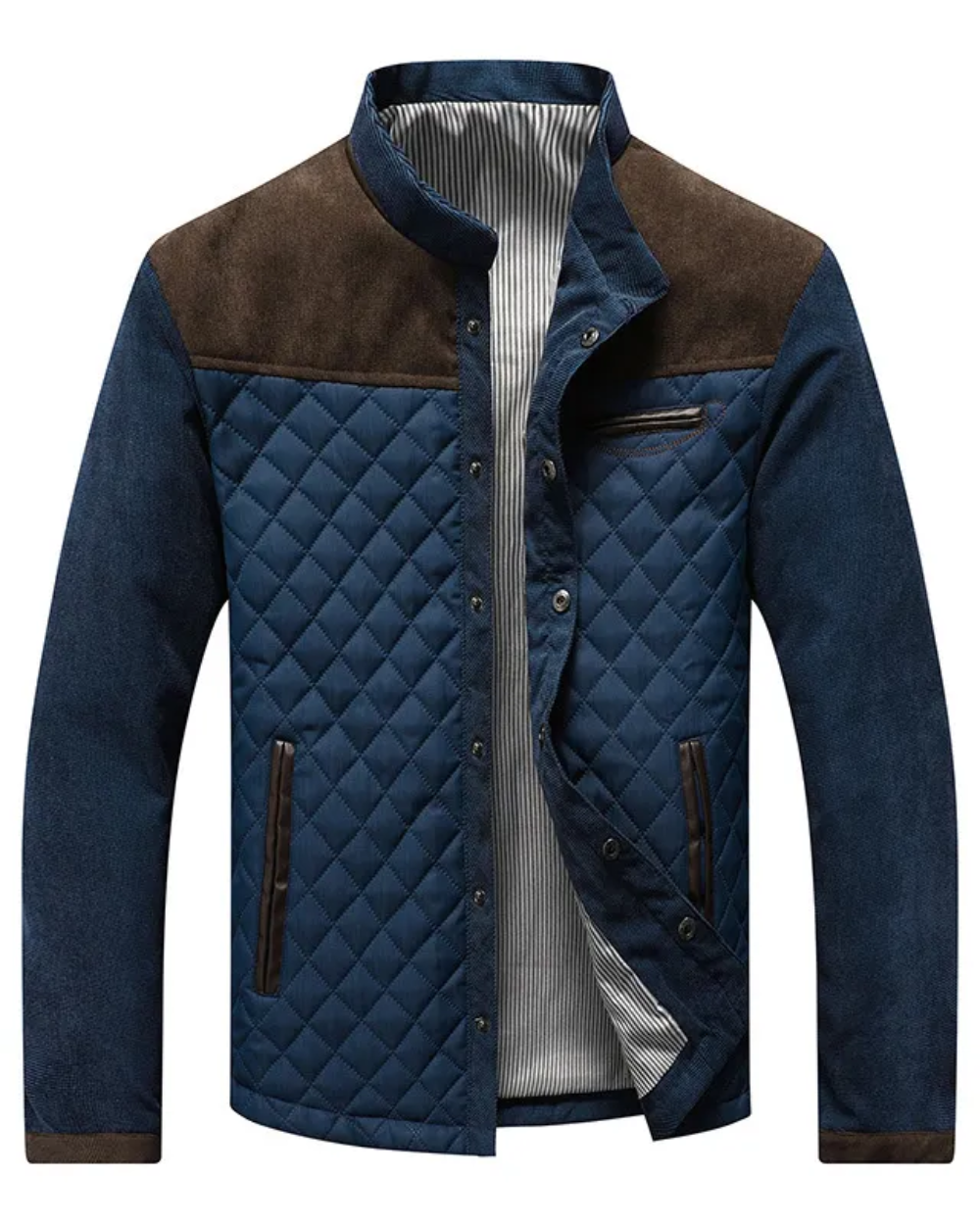 mens-quilted-jacket-with-stand-collar-and-snap-placket-2