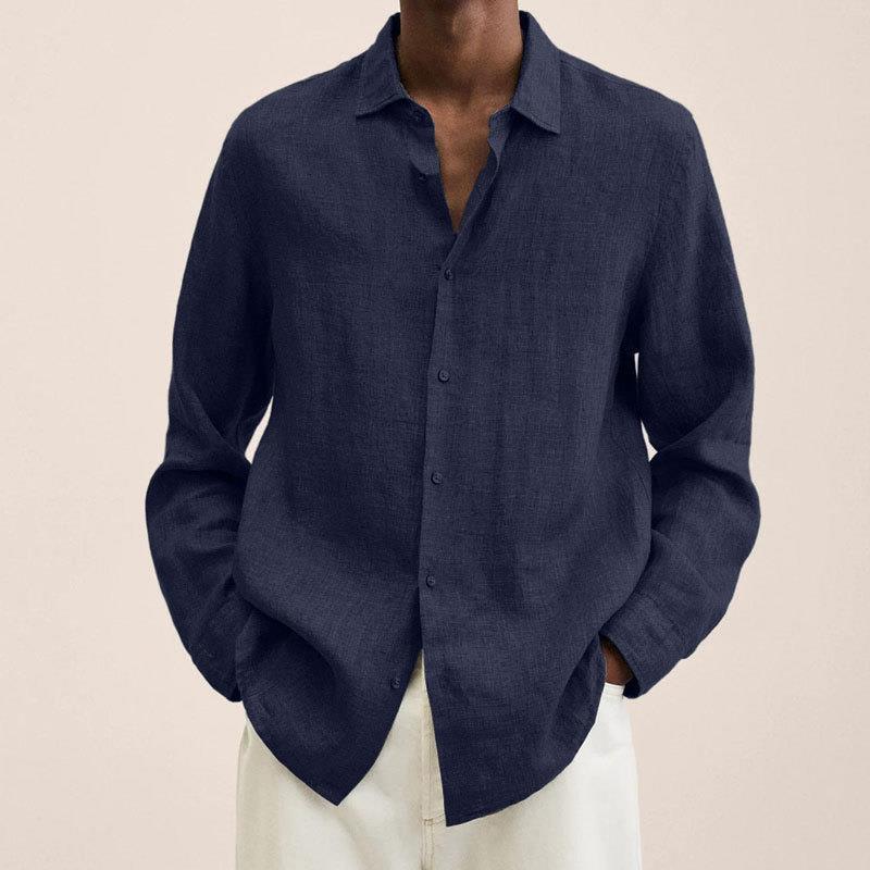 mens-woven-button-front-shirt-with-point-collar-and-long-sleeves-10