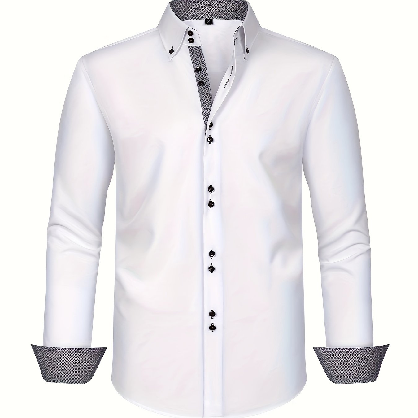 mens-woven-button-up-shirt-with-pattern-lined-collar-and-cuffs-18