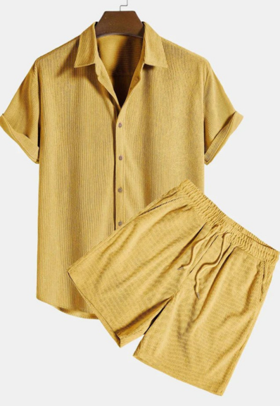 mens-woven-two-piece-set-with-camp-collar-and-drawstring-waist-6