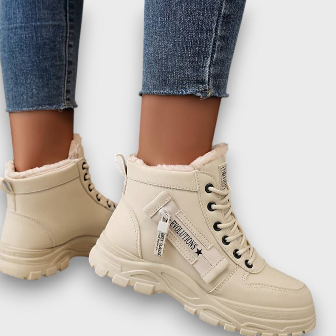 womens-ankle-boots-with-synthetic-upper-and-lug-sole-2