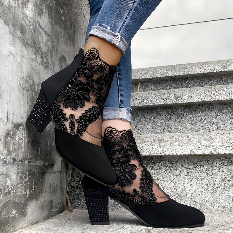 womens-ankle-synthetic-bootie-heels-with-lace-panels-and-back-zipper-2