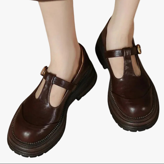 womens-casual-faux-loafers-with-buckle-strap-and-lug-sole-1