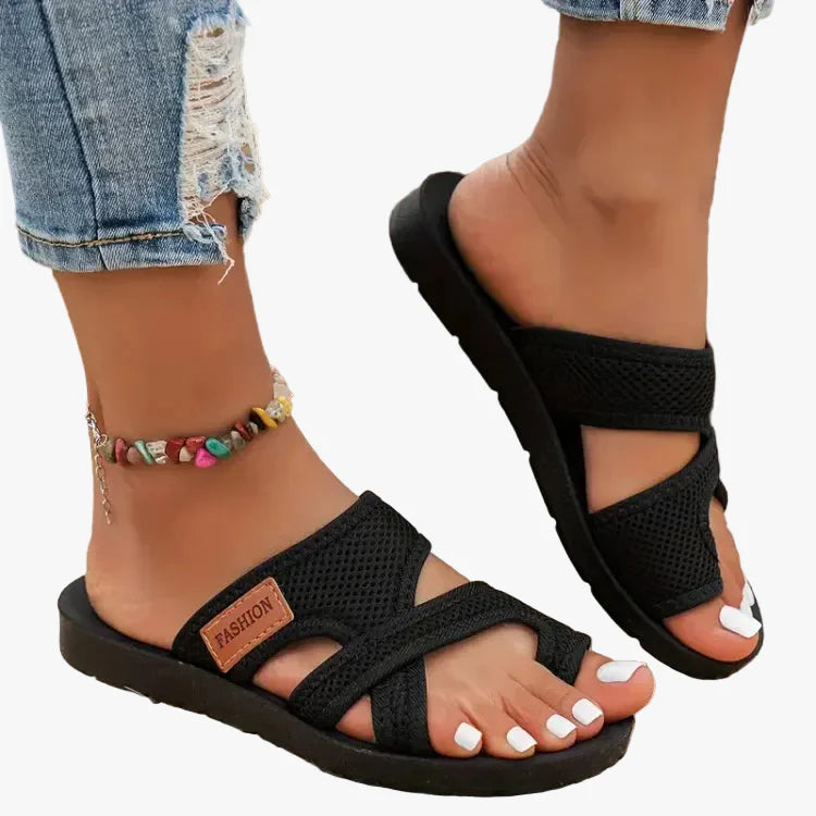 womens-casual-mesh-slide-sandals-with-cross-straps-and-open-toe-1