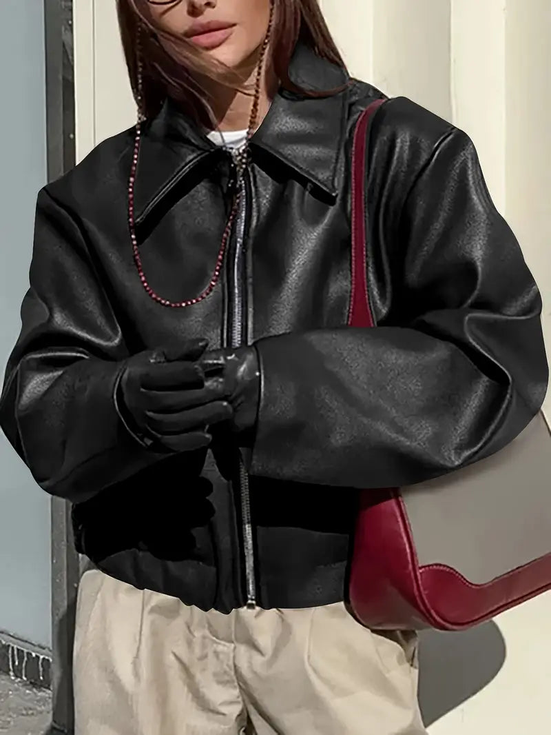 womens-coated-bomber-jacket-with-point-collar-and-zip-front-7