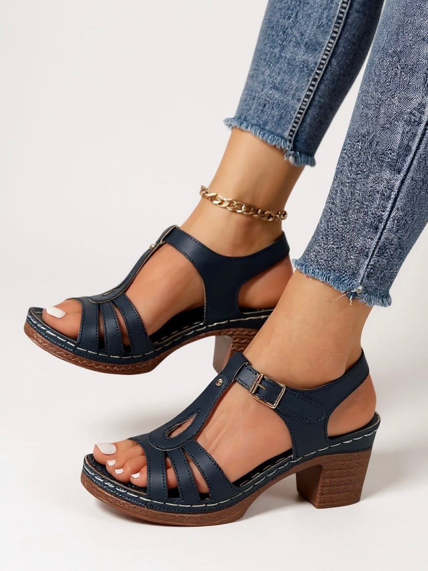 womens-faux-sandals-with-block-heel-and-buckle-strap-9