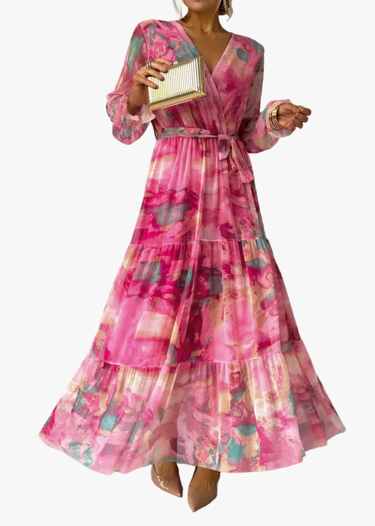 womens-floral-wrap-dress-with-v-neck-and-tie-belt-1