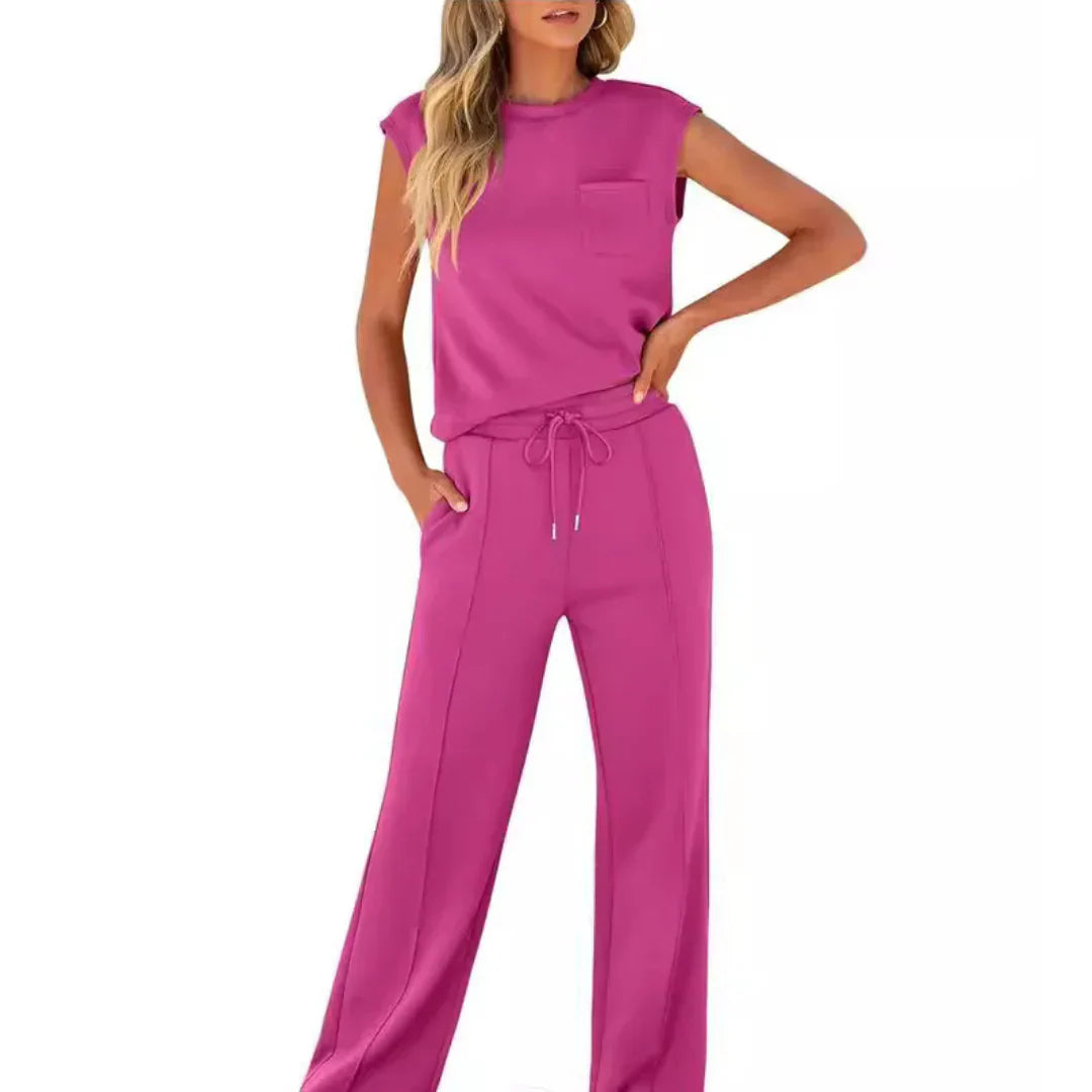 womens-knit-loungewear-set-with-patch-pocket-and-drawstring-pants-3