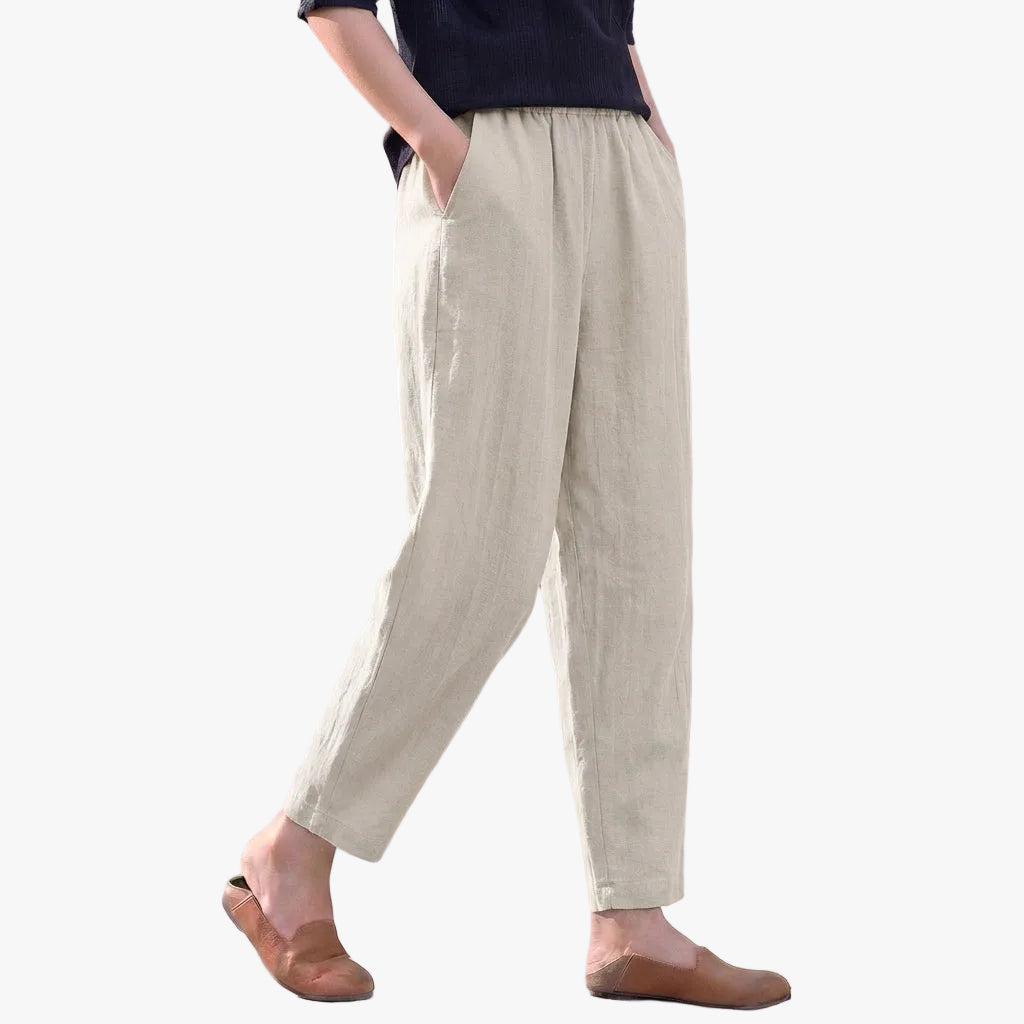 womens-linen-blend-pants-with-elastic-waist-and-side-pockets-1