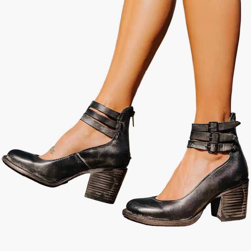 womens-pu-block-heel-pumps-with-buckle-straps-and-side-zipper-1