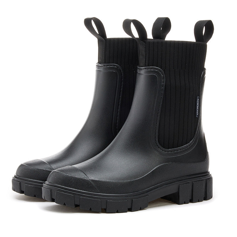 womens-rubber-ankle-boots-with-ribbed-collar-and-lug-sole-2