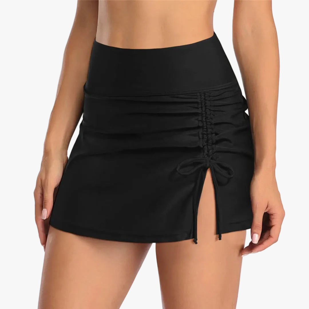 womens-swim-bottom-skirt-in-polyester-blend-with-ruched-side-and-drawstring-1