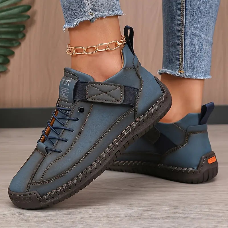 womens-synthetic-lace-up-sneakers-with-platform-sole-and-strap-6