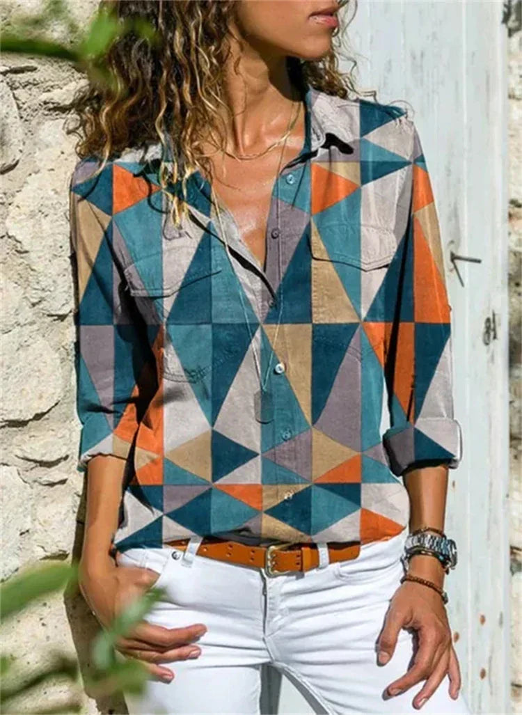 womens-woven-blouse-with-button-placket-and-roll-tab-sleeves-7