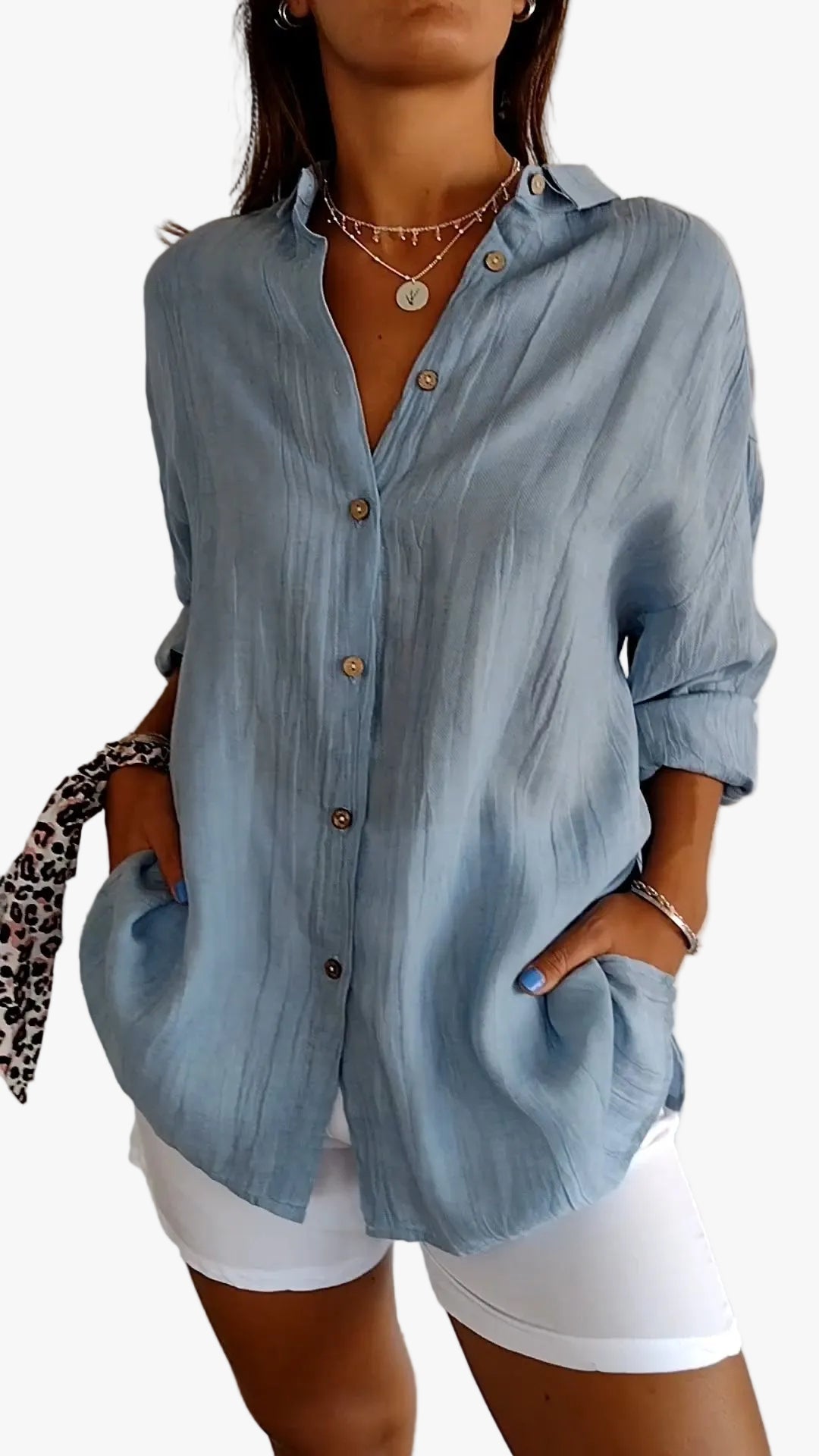womens-woven-button-front-shirt-with-pointed-collar-and-roll-tab-sleeves-1