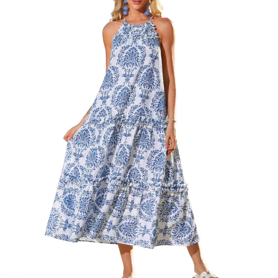 womens-woven-maxi-dress-with-halter-neck-and-tiered-skirt-2